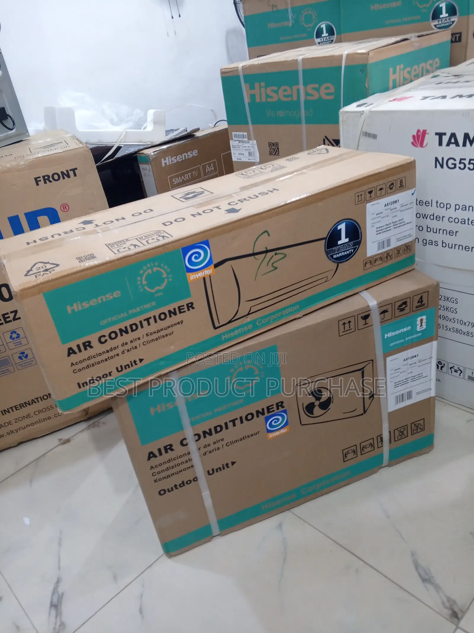 Hisense 1.5hp Inverter Split Ac 2025 Model – Sealed Box