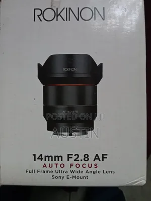 Sony Lens 14mm F2.8