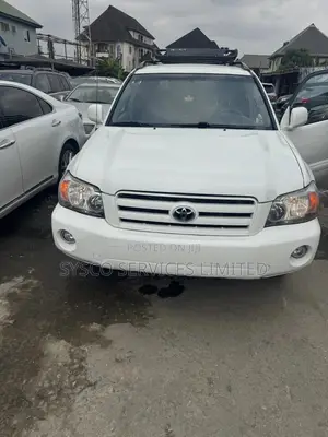 Toyota Highlander Limited V6 2007 White