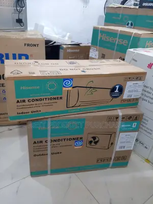 New Hisense 1.5hp Inverter Ac – Golden Fin + 2 Years Warranty