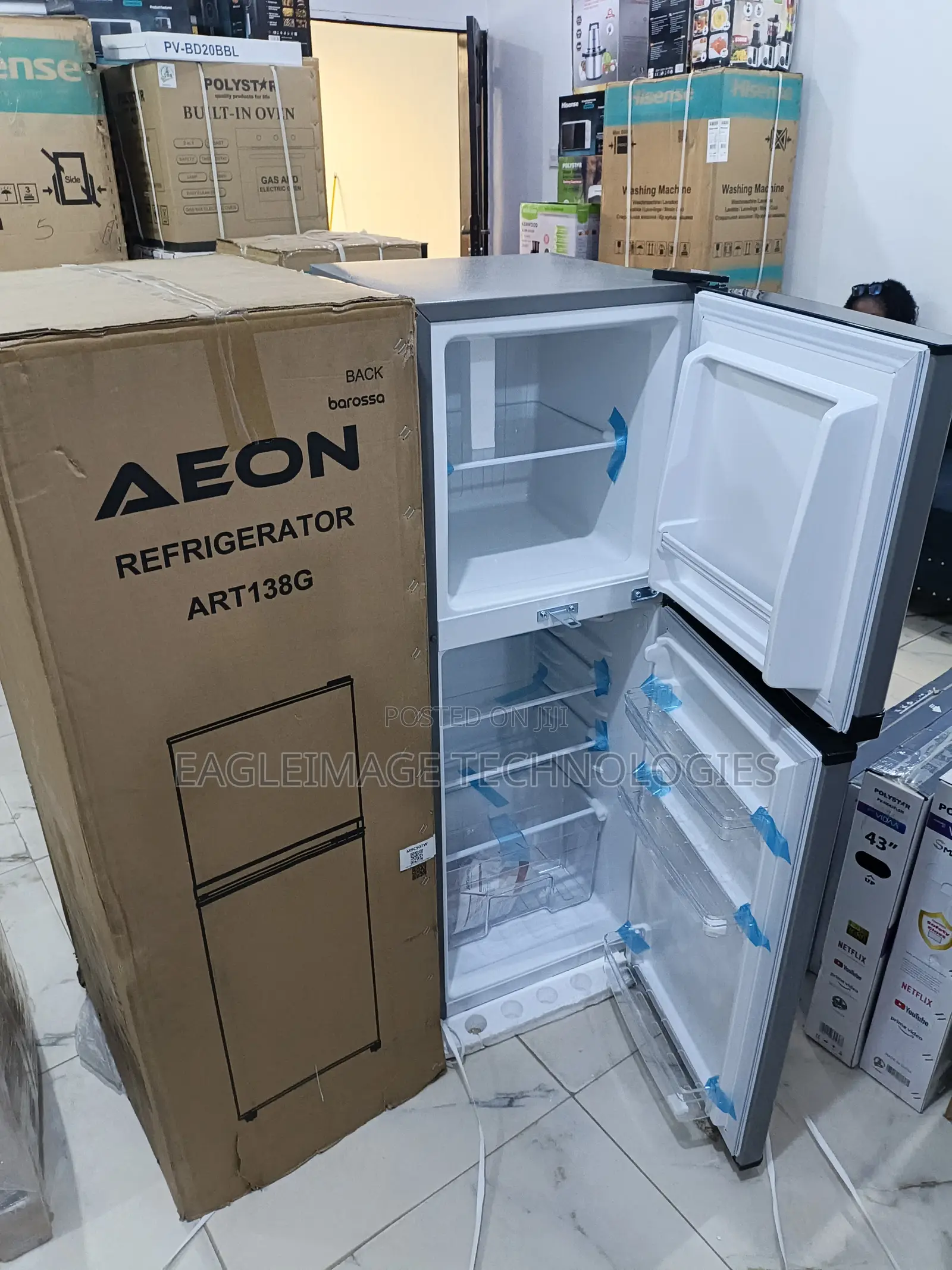 Advanced-Insulated Aeon 138l Double Door Refrigerator