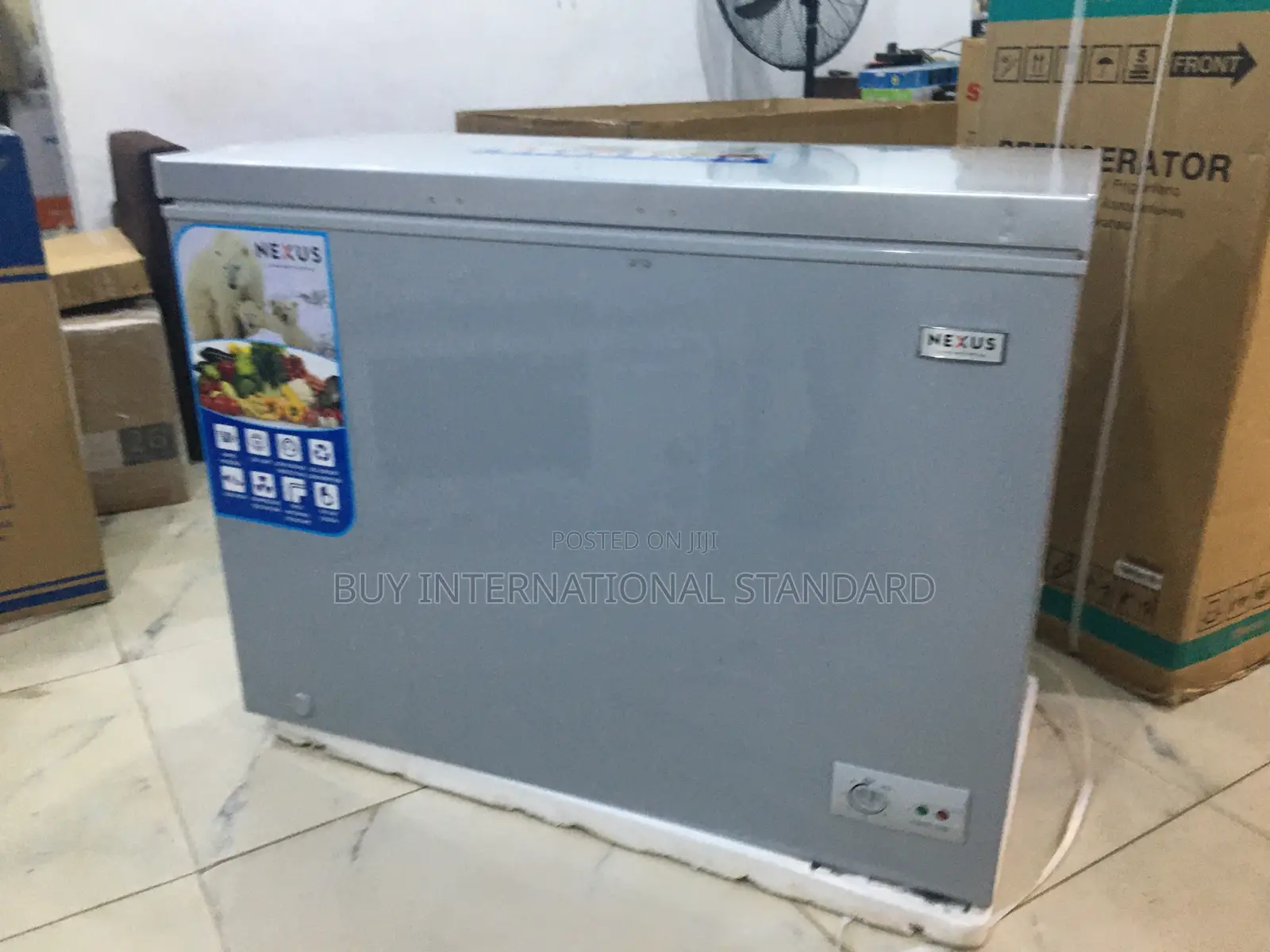Nexus 320 L Double Door Freezer – Stable Cold, Large Capacity