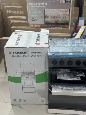 Tamashi Compact 4 Burner Gas Cooker 50x50