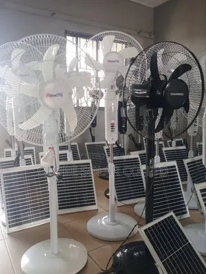 Solar Rechargeable Fan