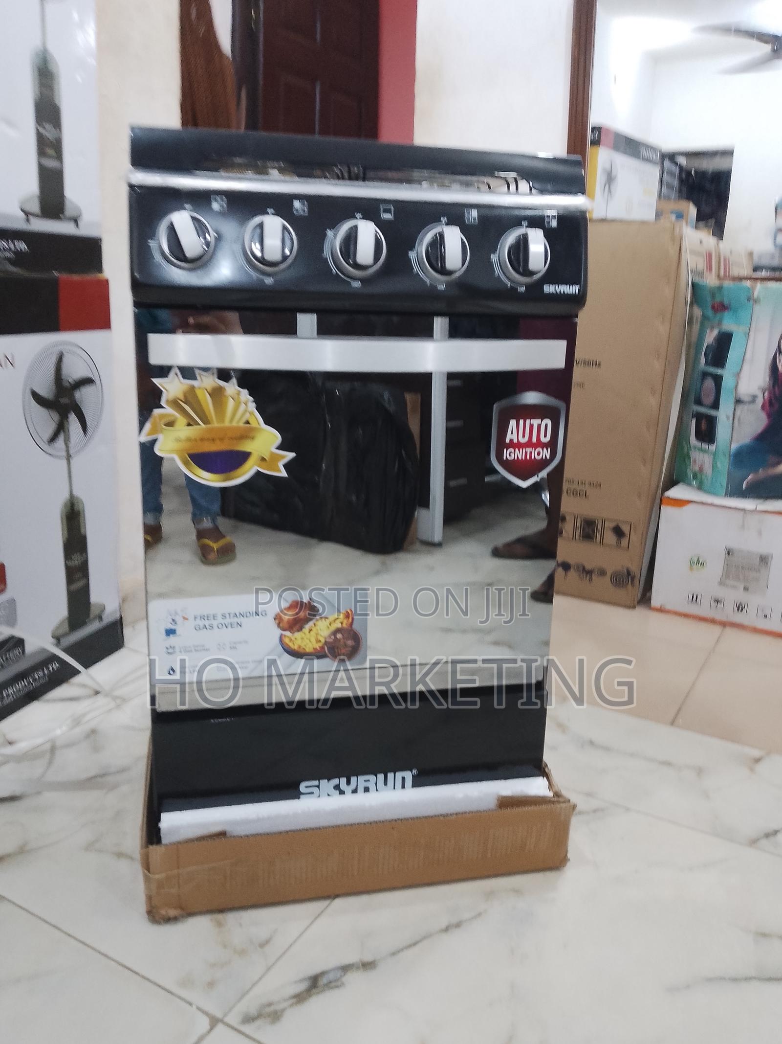 Skyrun 3 Gas + 1 Electric Cooker – Oven + Grill Combo