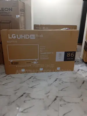Lg 86" High-Resolution Smart Tv