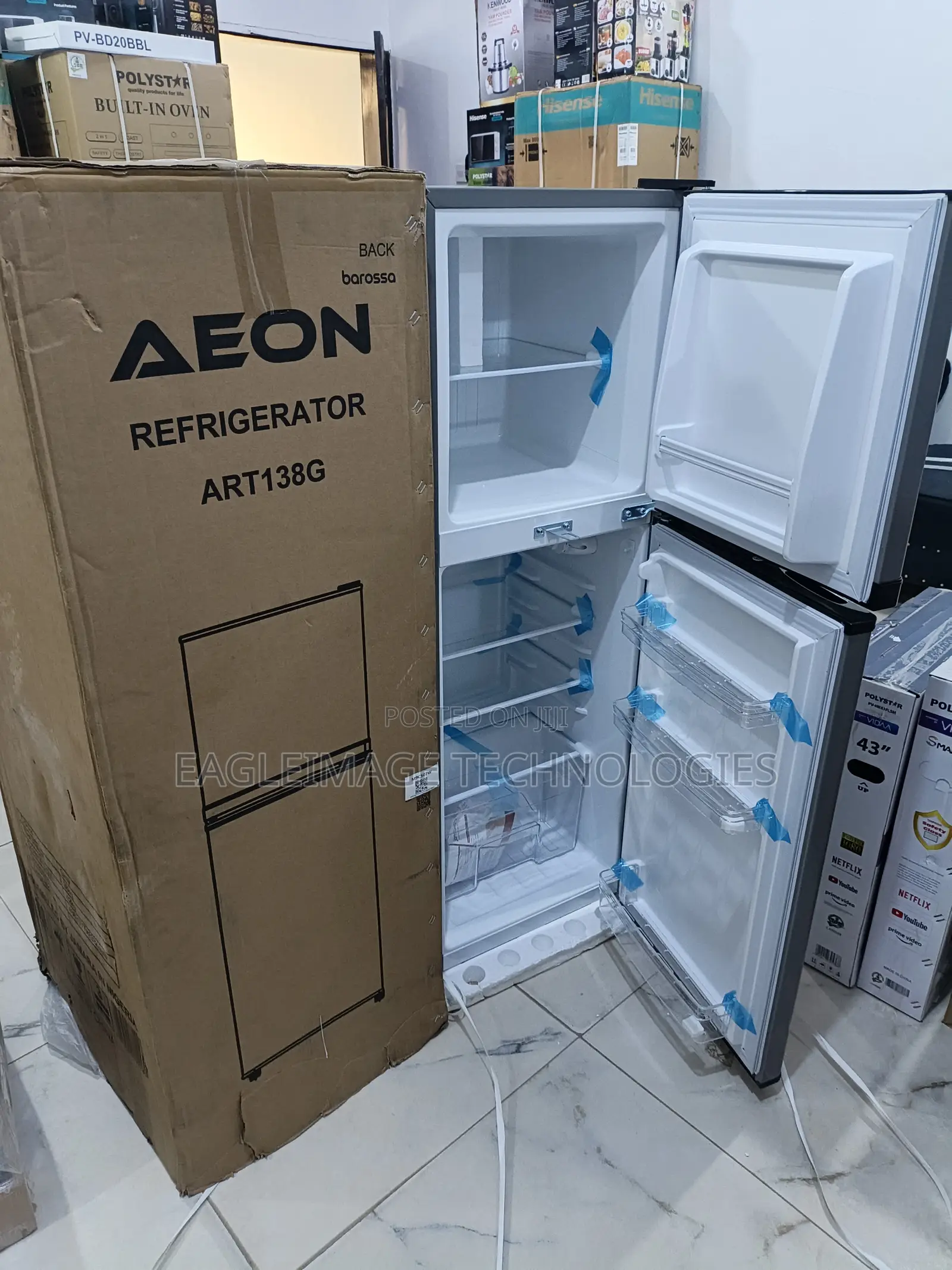 Long-Term Aeon 138l Double Door Refrigerator