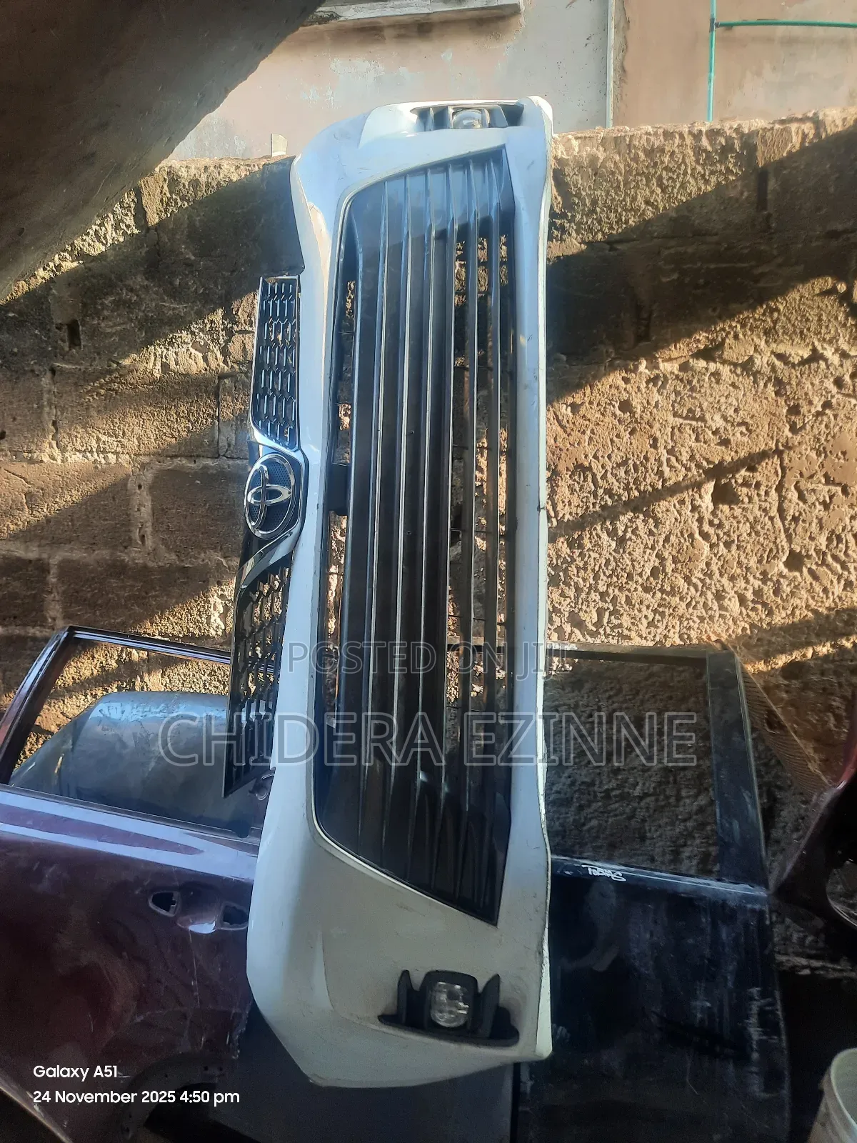 Sienna 2019 Front Bumper Complete
