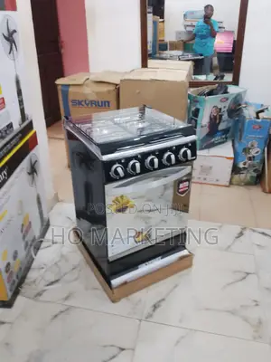Skyrun 50x50 4-Burner Gas/Electric Cooker With Grill