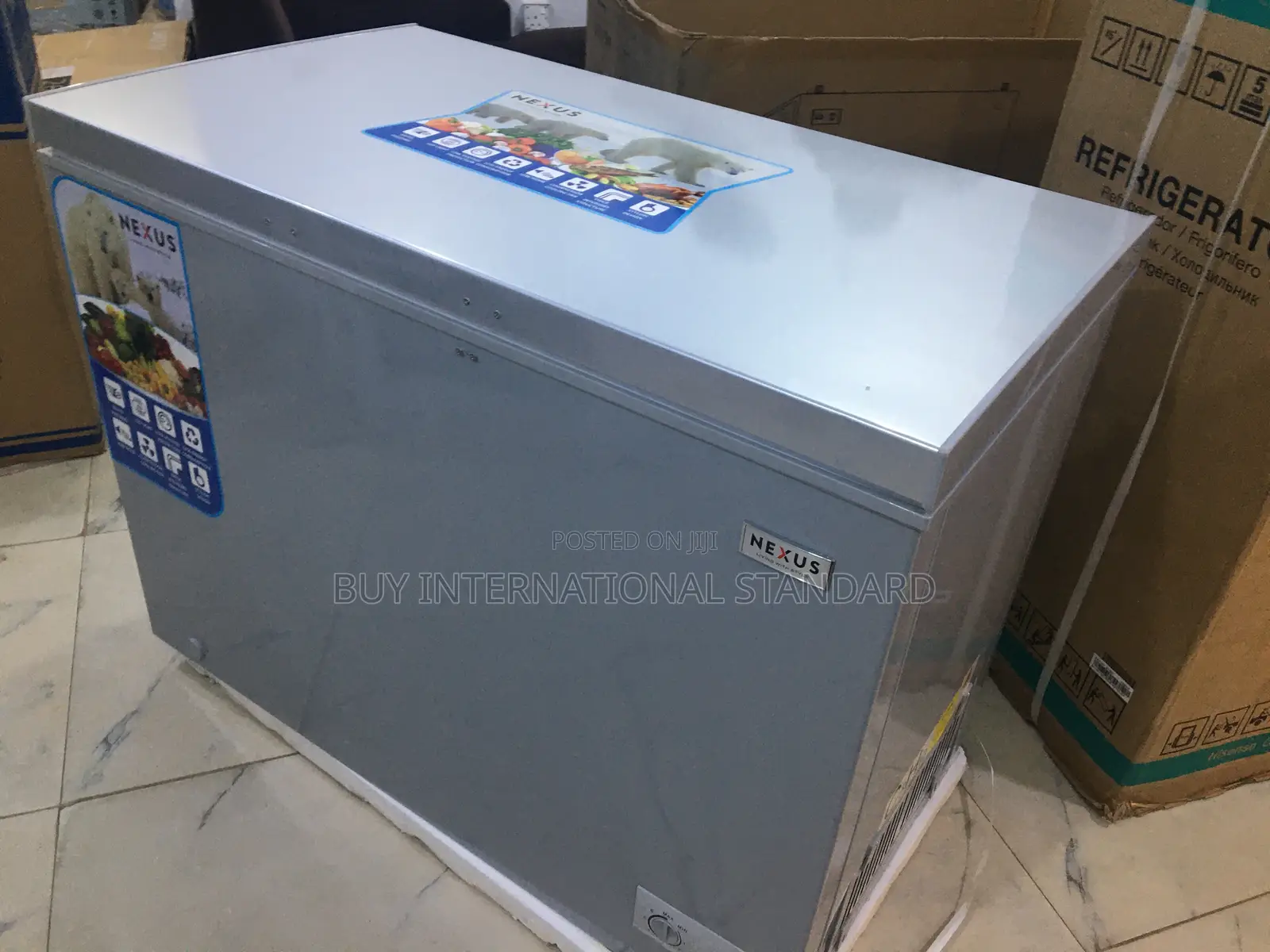 Nexus 320 L Double Door Chest Freezer – Spacious Storage