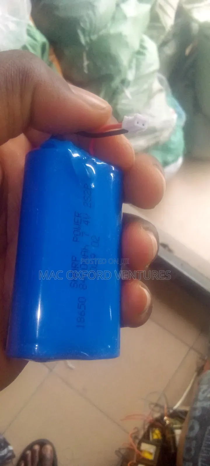 7.4v Lithium Rechargeable Battery