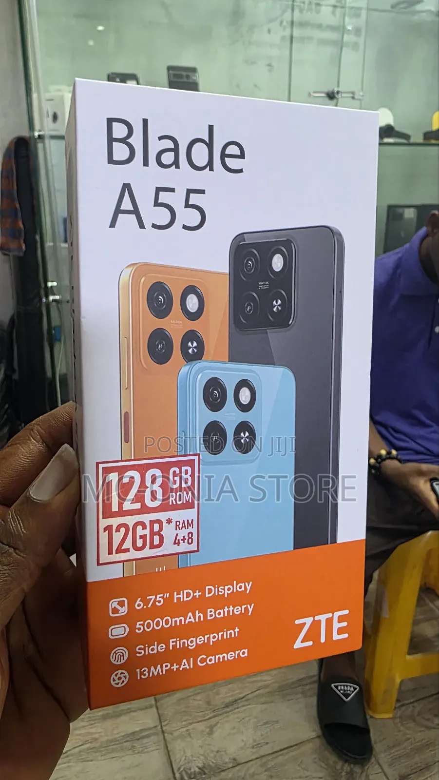 New ZTE A55 128 GB