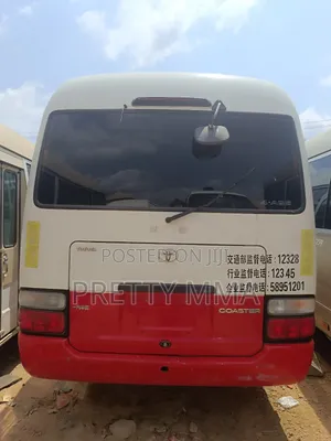 Toyota Coaster 2016 Red