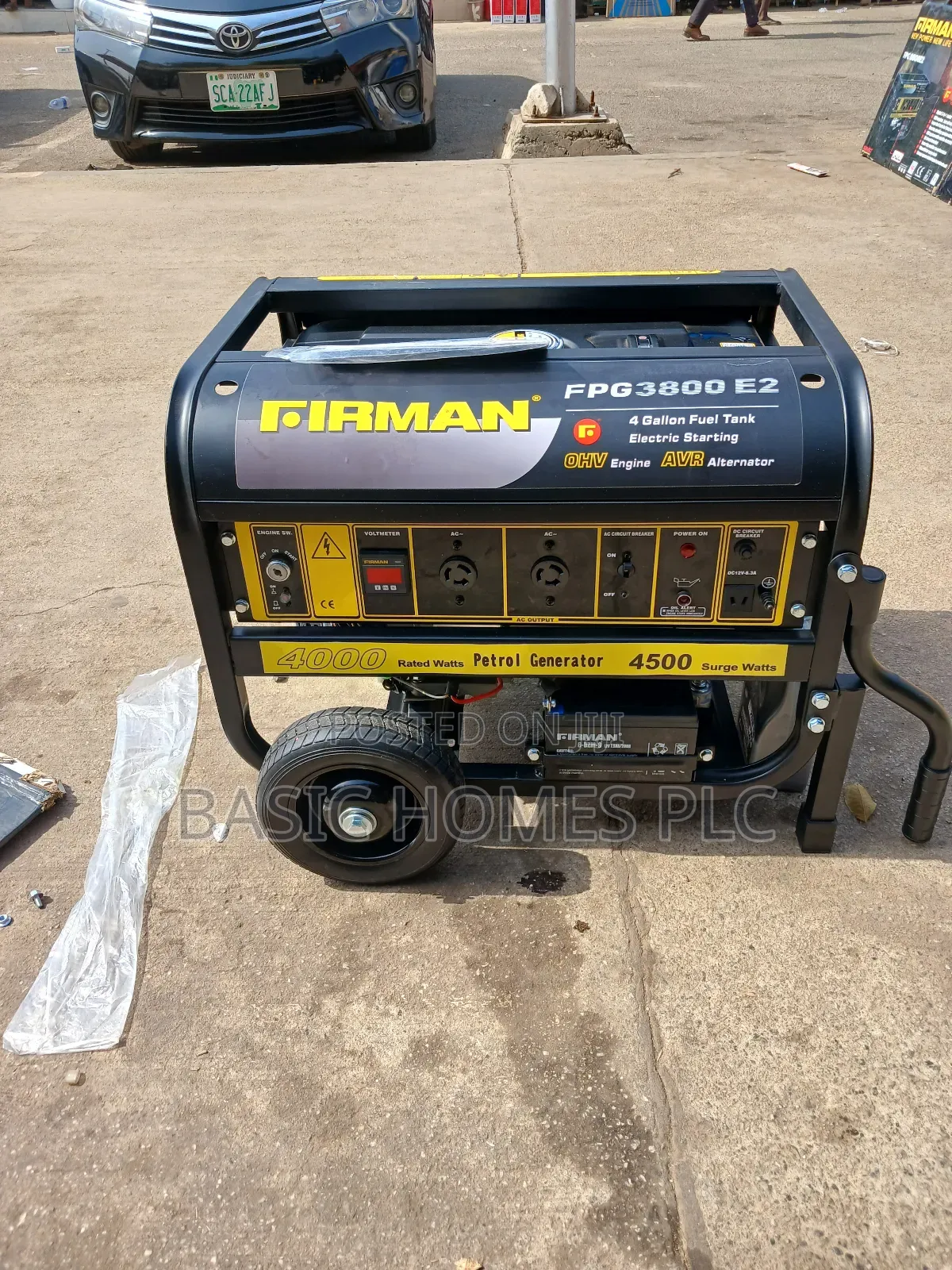 Firman Generator 4.5kva