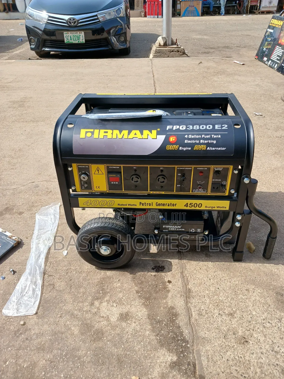 Firman Generator 4.5kva