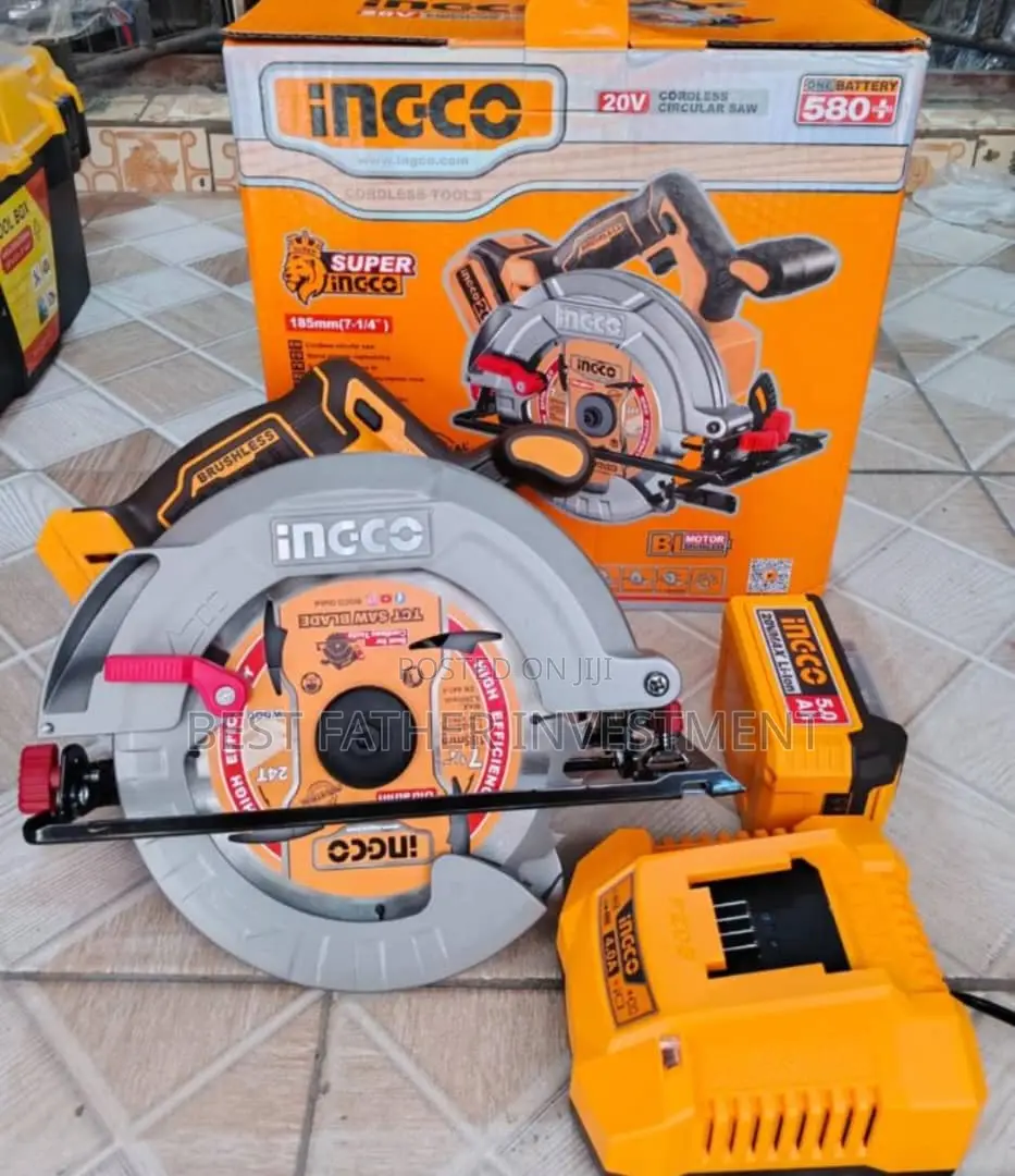 20v Ingco Heavy Duty 7” Circular Saw Machine