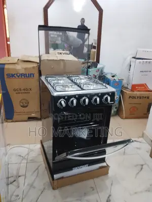 Skyrun 3+1 Gas/Electric Cooker – Perfect for Nigerian Kitchens