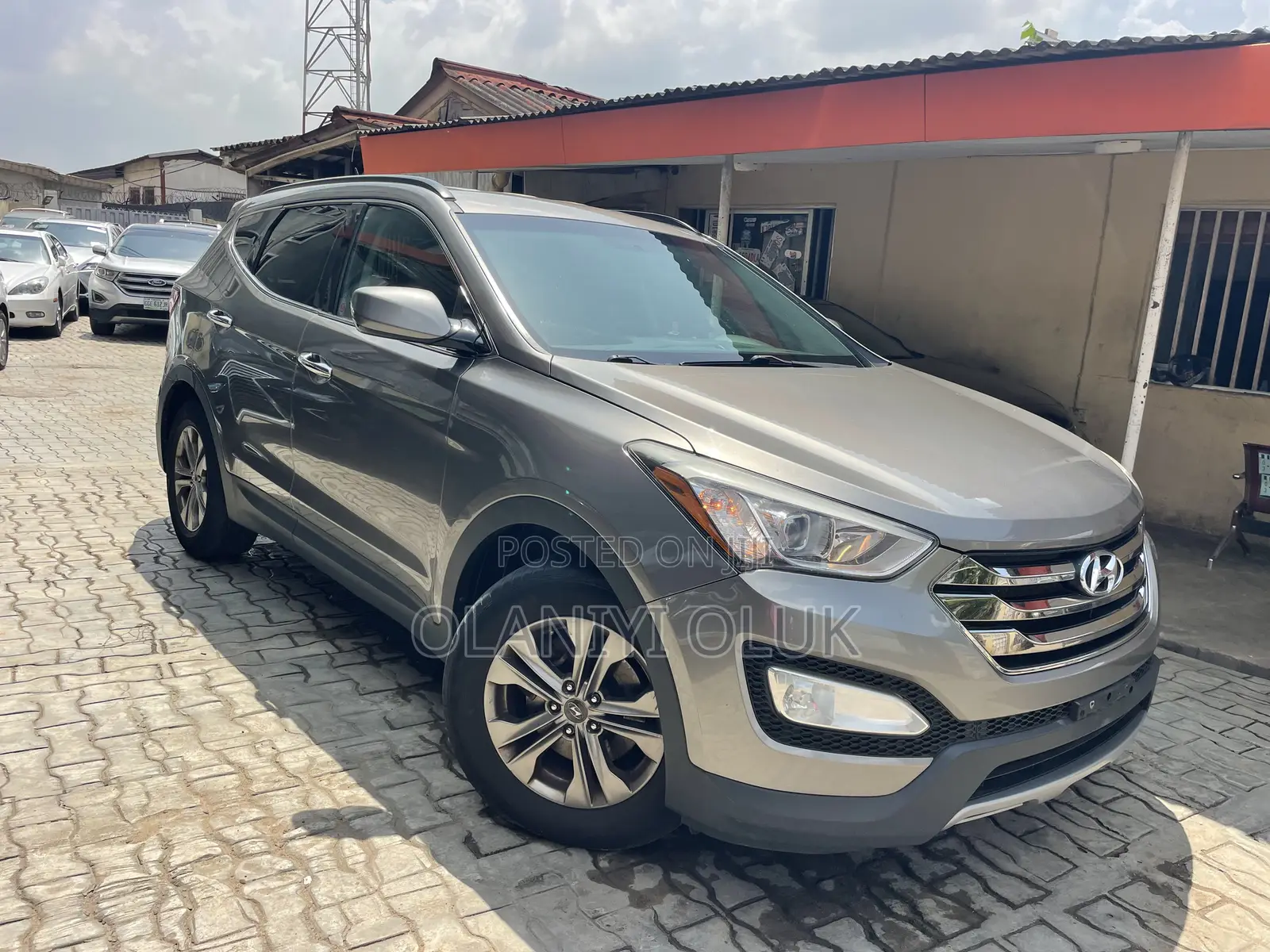 Hyundai Santa Fe 2013 Gray