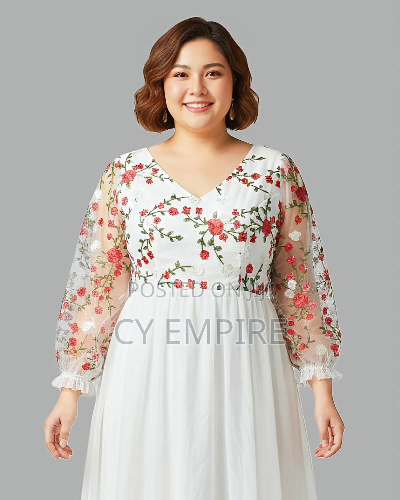 Lace Tulle Mix Dress