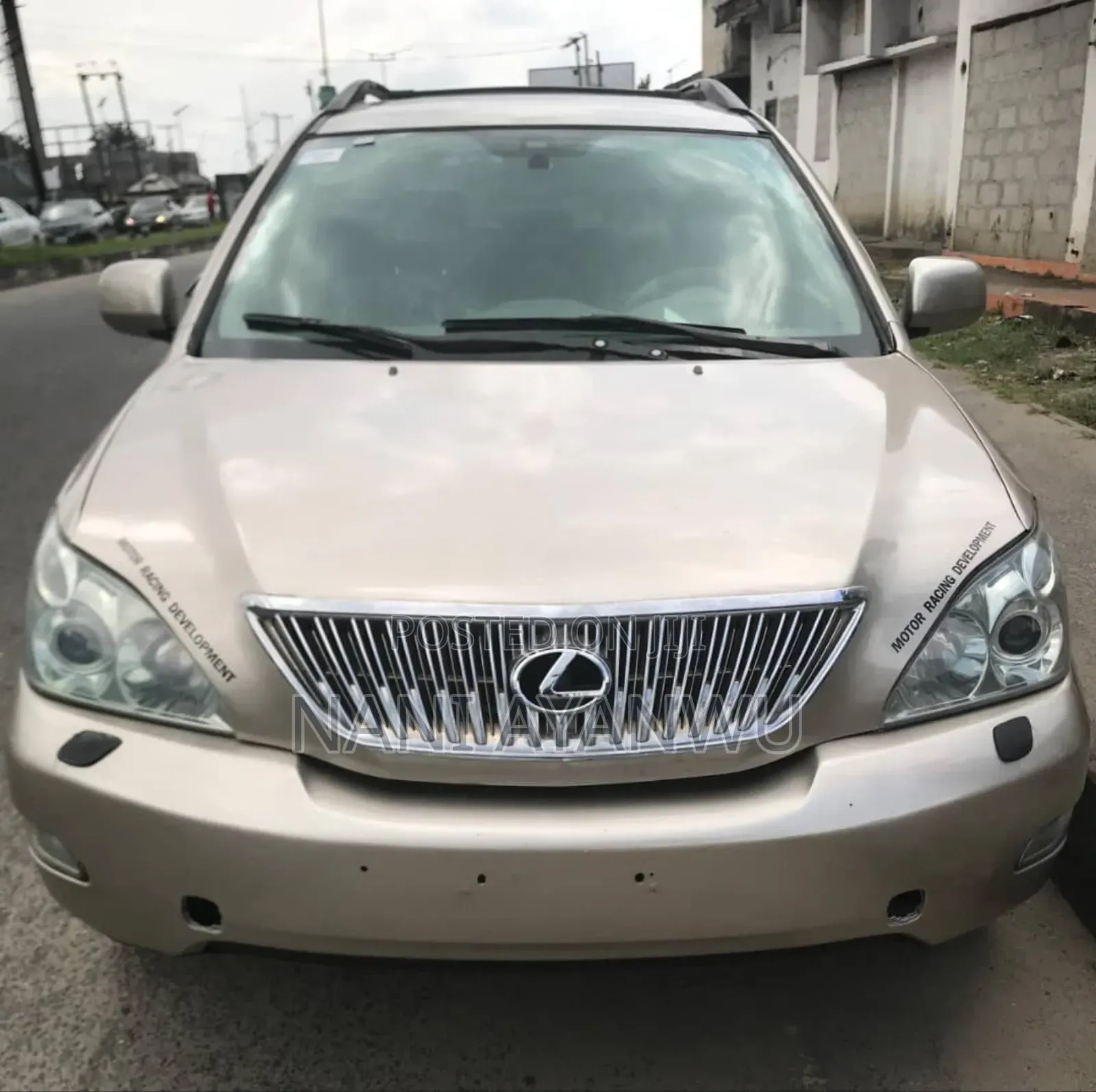 Lexus RX 2007 Gold