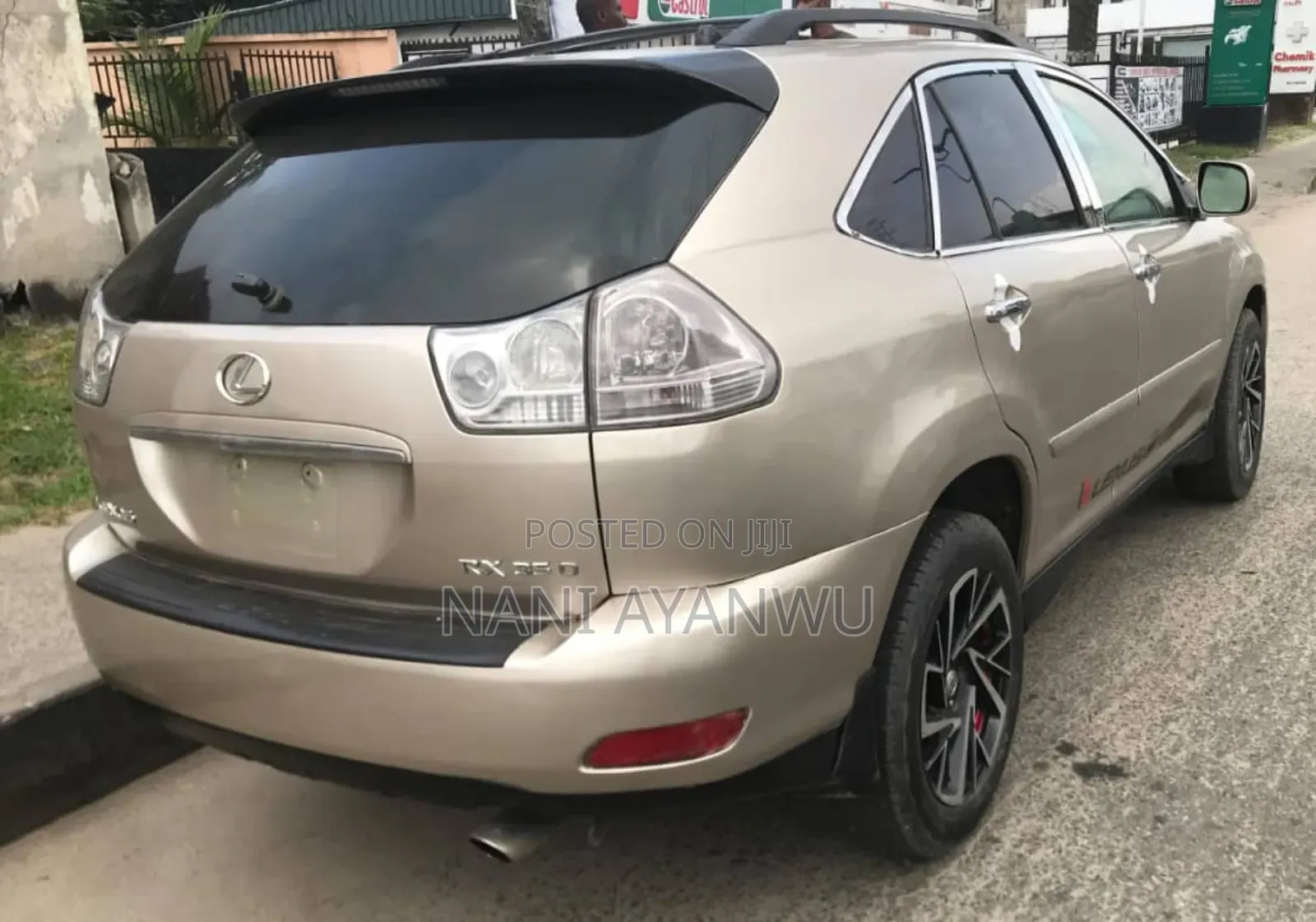 Lexus RX 2007 Gold