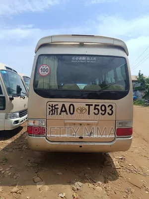 Toyota Coaster 2017 Gold