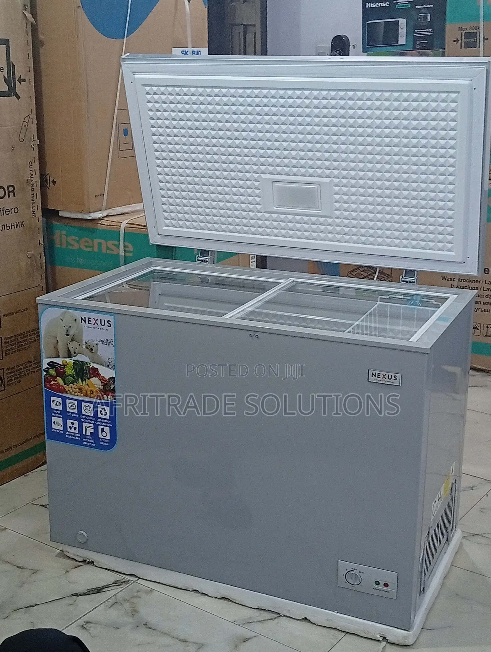 Nexus 320l Efficient Cooling Freezer