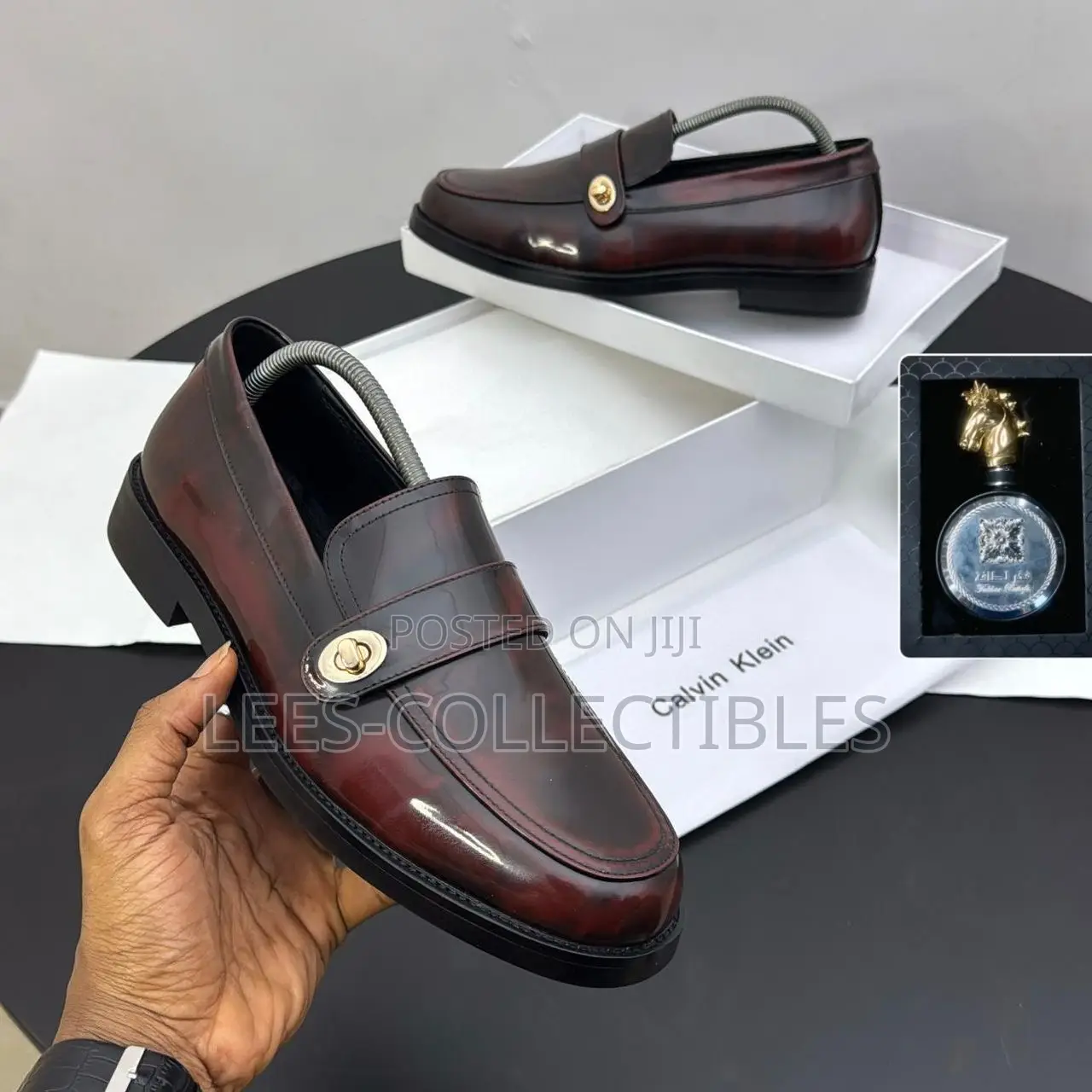 Original Leather Calvin Klein Cooperate Shoes