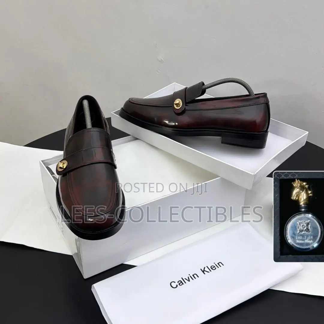 Original Leather Calvin Klein Cooperate Shoes