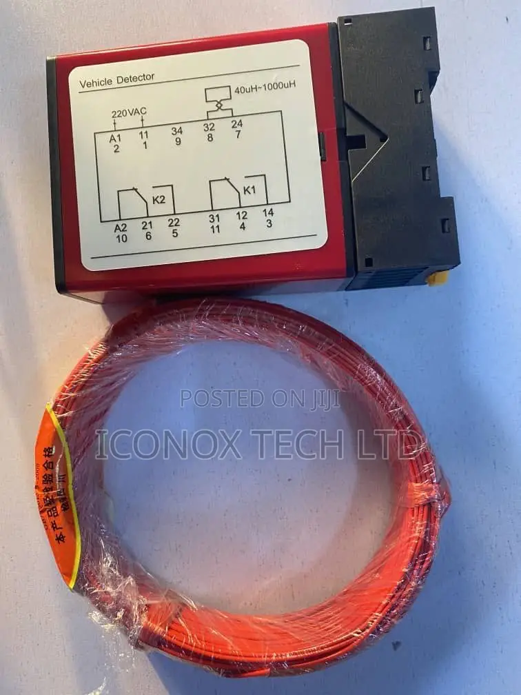 Single-Channel Inductive Vehicle Loop Detector With 50m Loop Wire