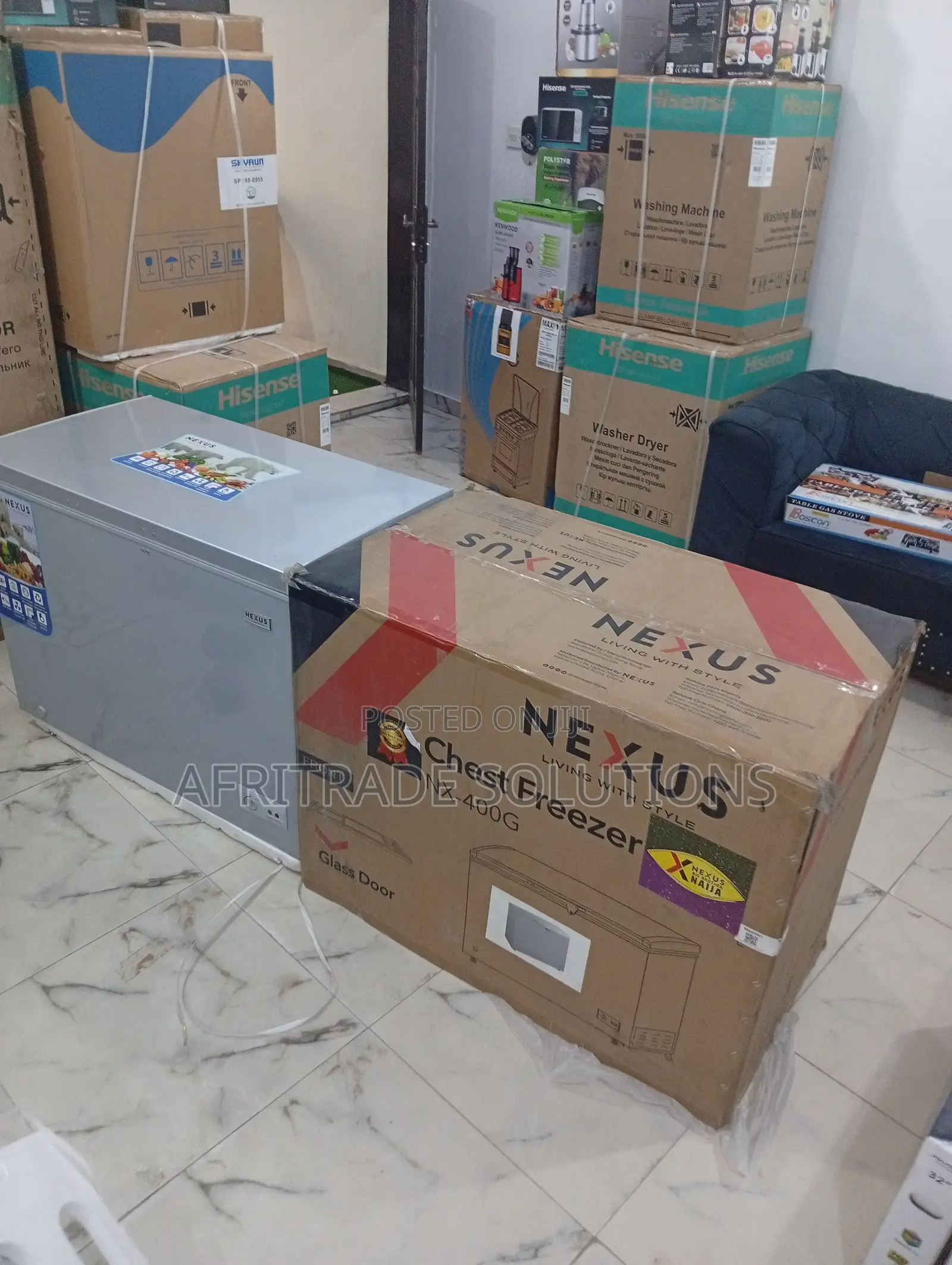 Nexus 320l Deep Freezer With Basket