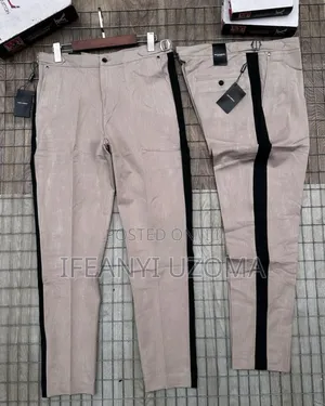 High Quality Classic Beltless Trousers