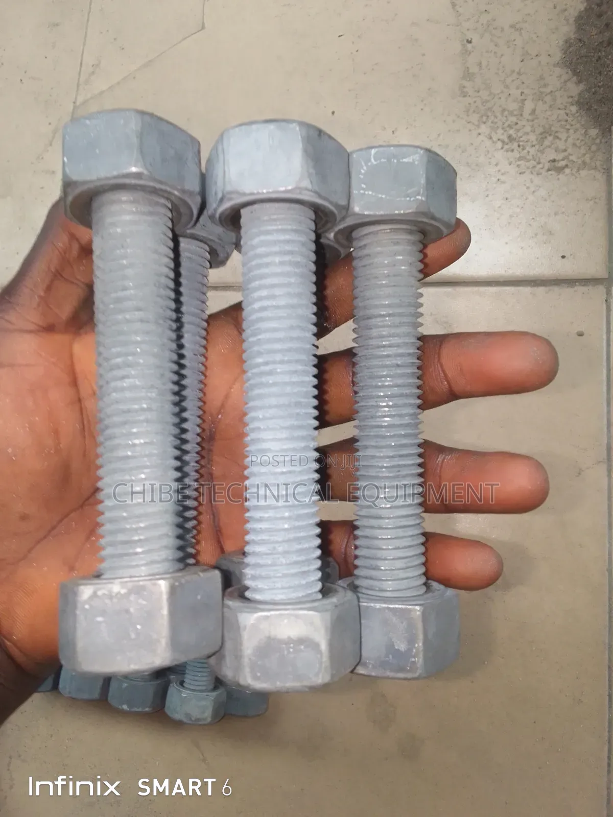3/4 X 120 Hot Dip Galvanized Stud Bolt