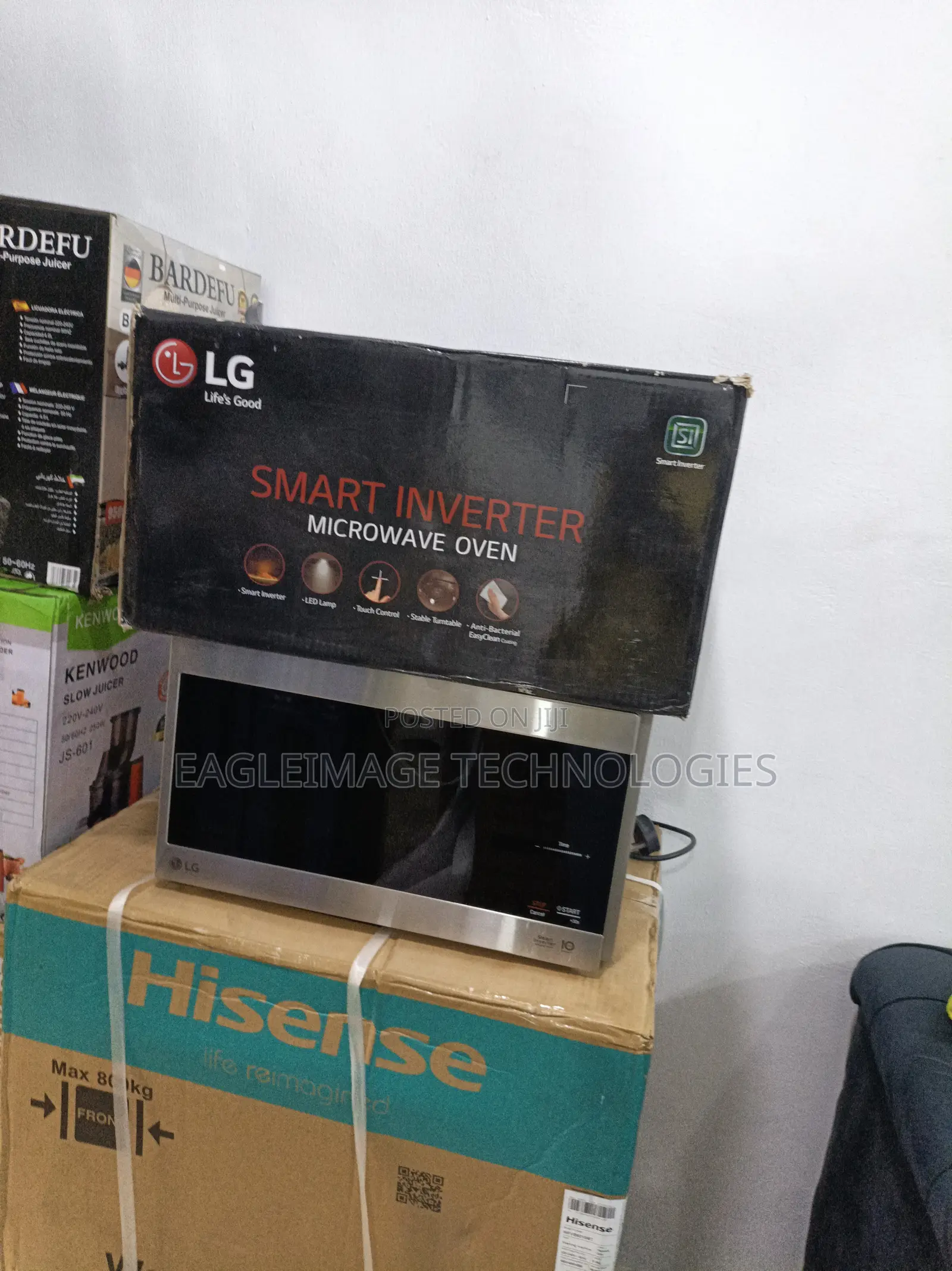 Power-Optimized Lg 25l Inverter Microwave