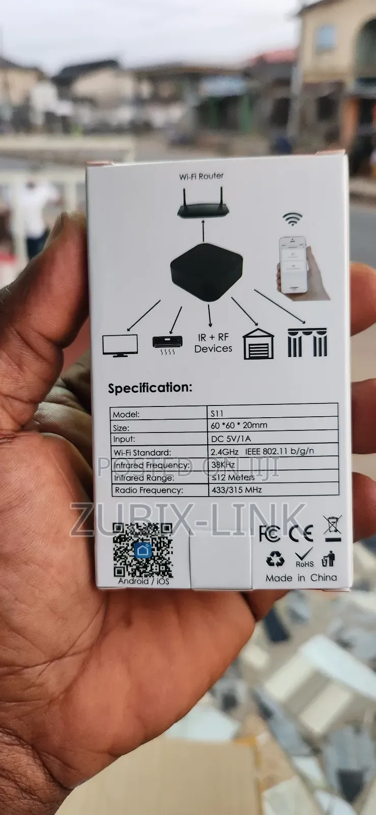 Wi-Fi Ir + Rf Remote Control