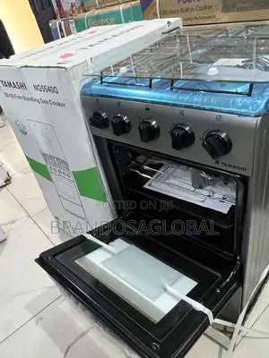 Tamashi Ng5540g Family Size 4 Burner Cooker With Oven
