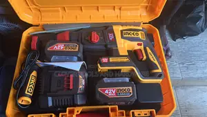 Ingco 42v Brushless Cordless Rotary Hammer Drill Kit Crhli422682