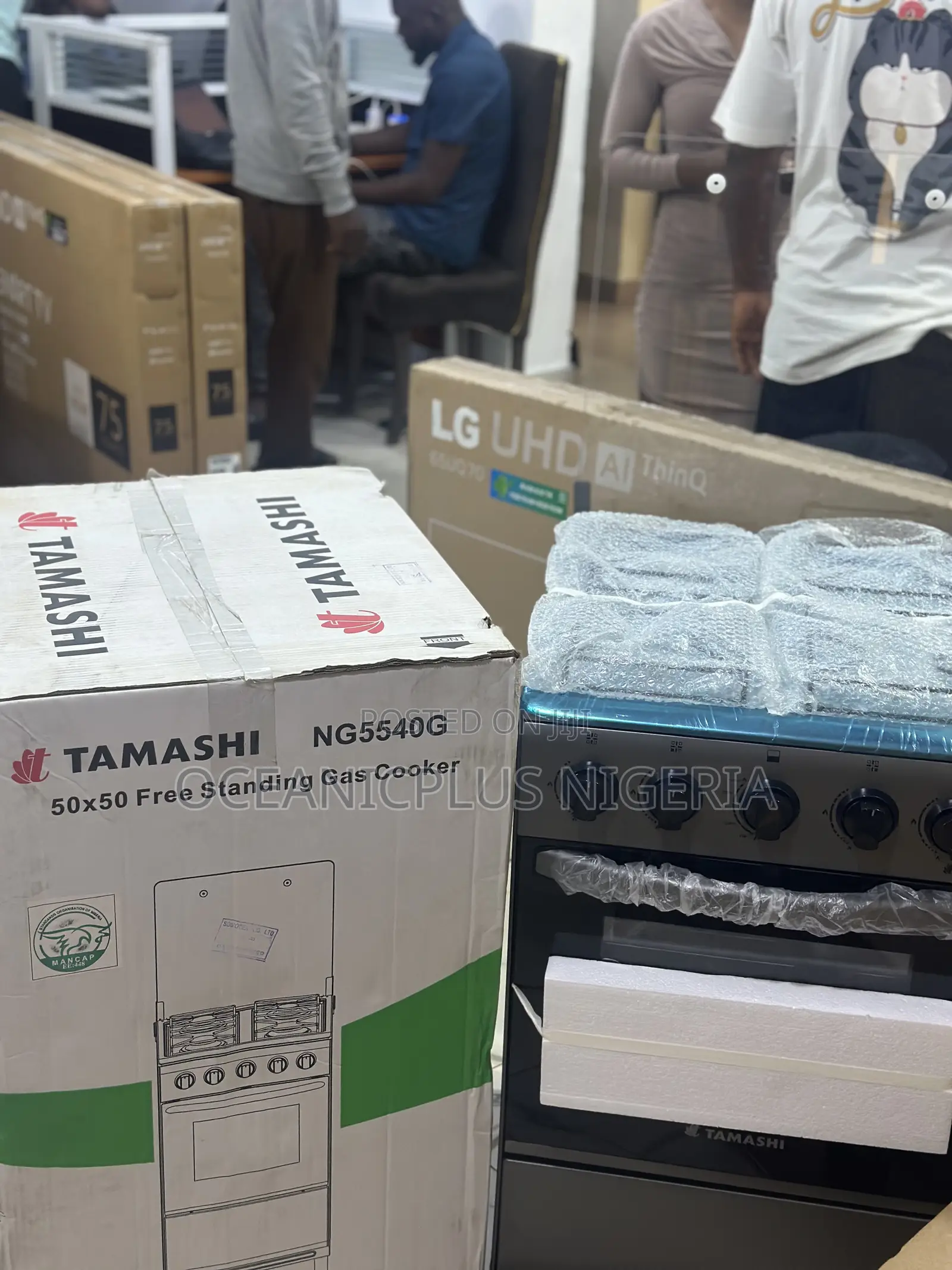 Efficient Tamashi Ng5540g Basic Kitchen Gas Cooker