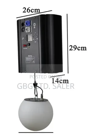 Bulk Offer- 30psc Full Colour DMX Winches With 30cm Led Kinetics Balls