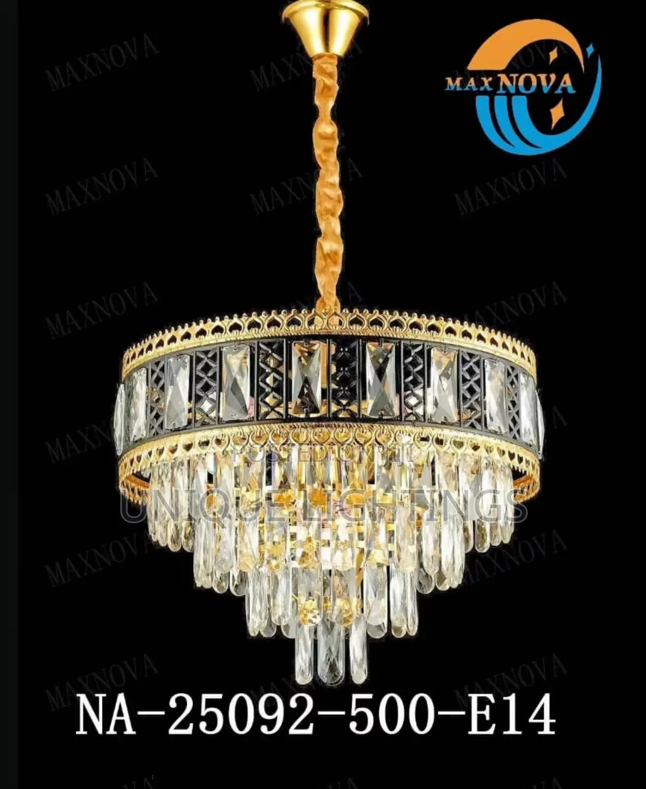 Crysta Chandelier By 500mm
