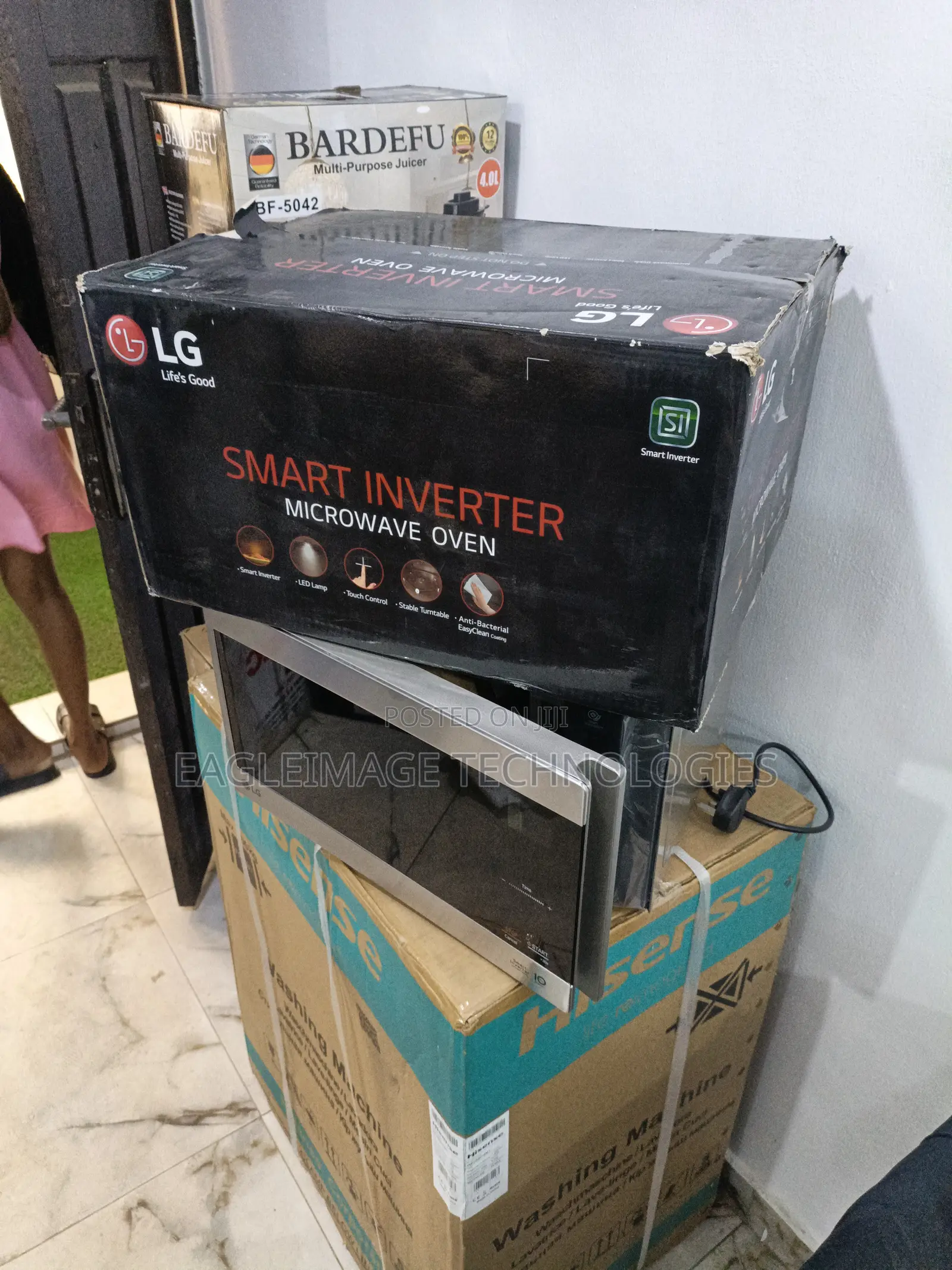 Ultra Fast Lg 25l Inverter Microwave
