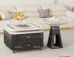 2 in 1 Center Table and Side Stool