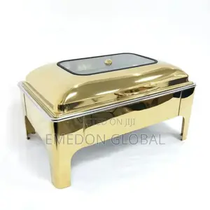 Modern Luxury Quality Gold Chaffing Dish