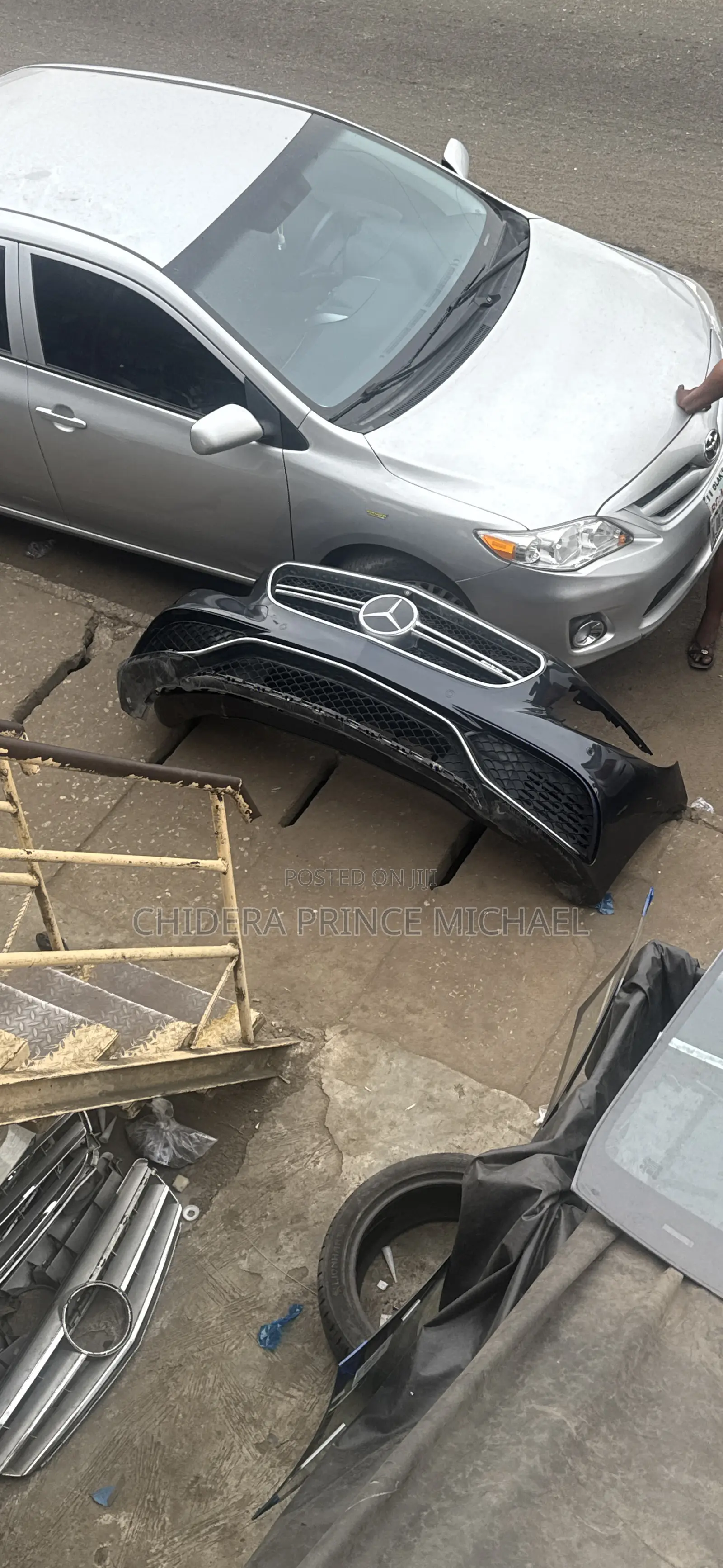 Complete Front Bumper for CLS Amg 2020 Model