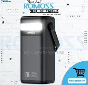 Romoss 60000mah 100w Super Fast-Charging Power Bank