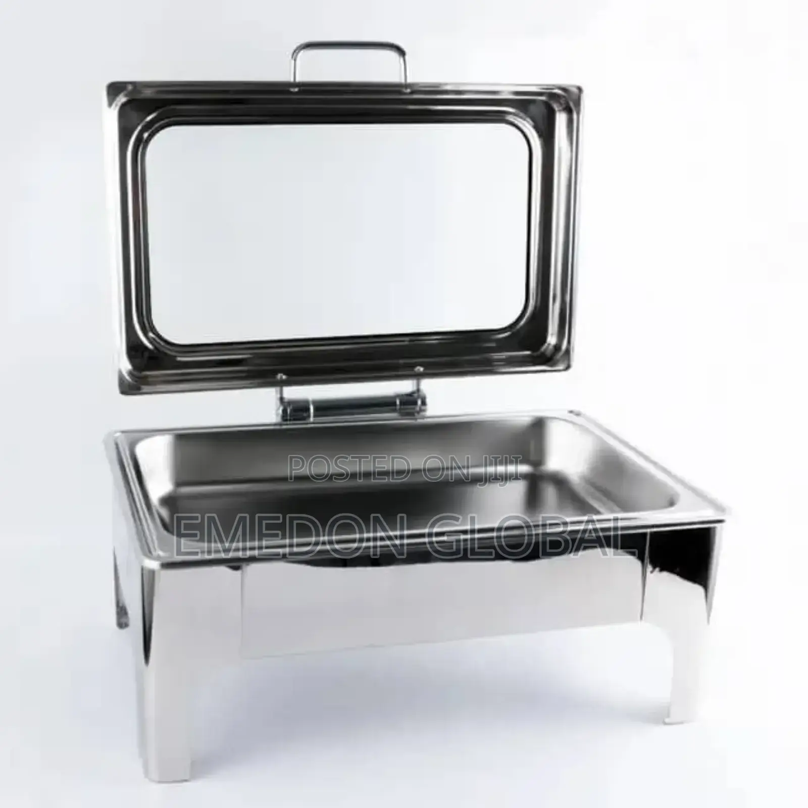 Stainless Steel Silver Spring Tip Chafing Dish
