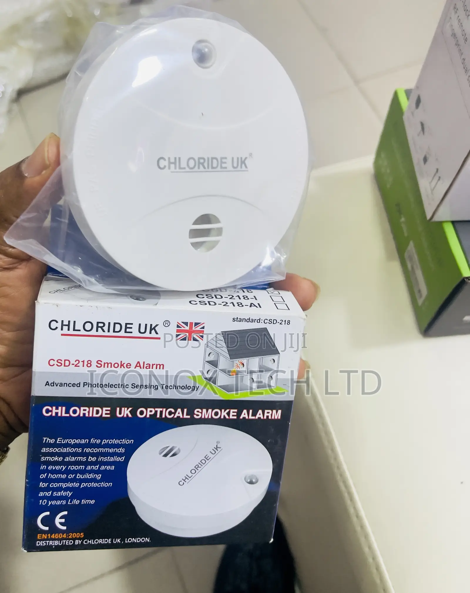 Standalone Smoke Detector With Battery