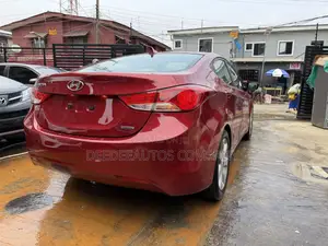 Hyundai Elantra Limited 2011 Red