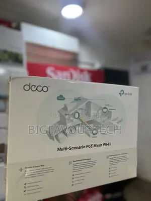 Deco X50-Poe Ax3000 Whole Home Mesh Wifi 6 System With Poe