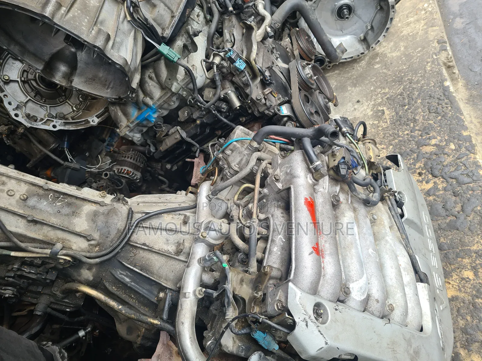 Engine Pathfinder 3.5 Cable 2002